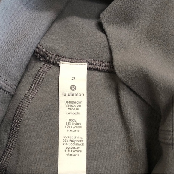 Lululemon Align leggings dark grey 28” - Picture 6 of 6